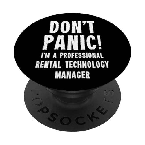Vermietungstechnik-Manager PopSockets Klebender PopGrip Vermietungstechnik-Manager PopSockets Klebender PopGrip von Letting & Rental Agency Team Gifts & T-Shirts