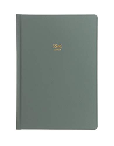 Letts Icon A5 Adressbuch grün Letts Icon A5 Adressbuch grün von Letts of London