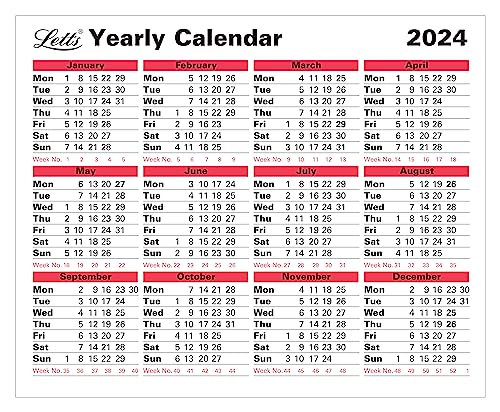 Letts Jahreskalender 2024 von Letts of London