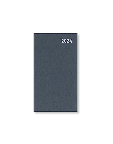 Letts Principal Compact Pocket Wochenplaner 2024, Grau von Letts of London