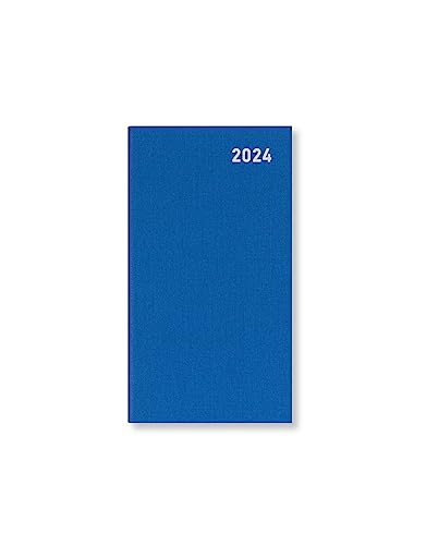 Letts Principal Taschenplaner 2024, Taschenformat, Wochenansicht, Blau von Letts of London