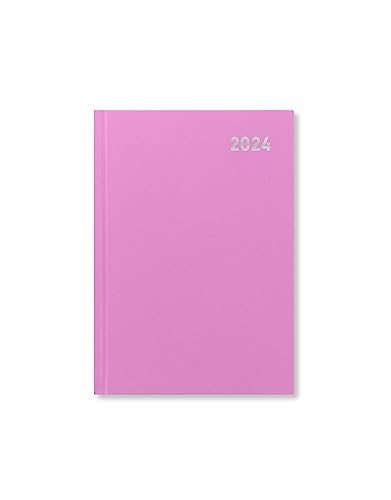 Letts Principal Terminkalender 2024, Taschenformat, Wochenansicht, Pink von Letts of London