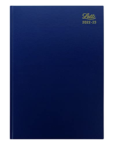 Letts Standard Schülerkalender, A4, 22 - 23 Monate, Wochenansicht, Blau von Letts of London
