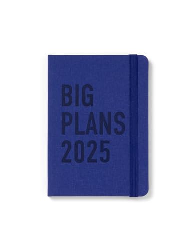 Letts of London Big Plans Terminplaner 2025, A6, Wochenansicht, Marineblau von Letts of London