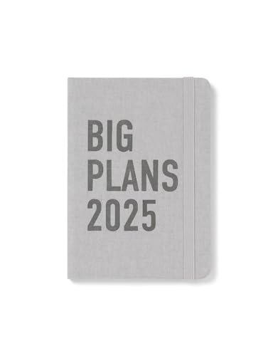Letts of London Big Plans Terminplaner 2025, A6, Wochenansicht, Stein von Letts of London