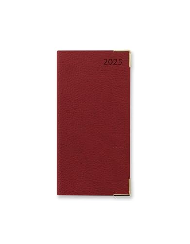 Letts of London Connoisseur Slim Wochenansicht mit Terminen 2025 Terminplaner, Rot Letts of London Connoisseur Slim Wochenansicht mit Terminen 2025 Terminplaner, Rot von Letts of London