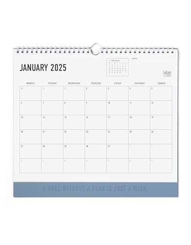 Letts of London Conscious Wandkalender 2025 - Ozean von Letts of London