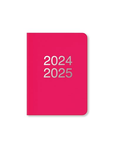 Letts of London Dazzle Schülerkalender 2024/2025, A6, Tagesansicht pro Seite, mit Terminplaner, Rosa von Letts of London