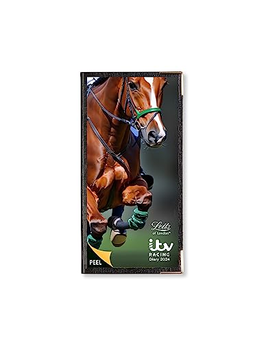 Letts of London ITV Racing Slim Terminplaner für 2024, 2 Wochen pro Woche von Letts of London