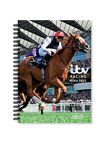 Letts of London ITV Racing Terminplaner 2023, A5, Wochenansicht, 23-081038, Schwarz von Letts of London