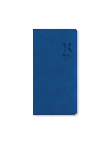 Letts of London Milano Slim Wochenplaner 2025, Blau von Letts of London