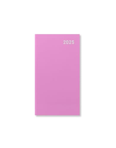 Letts of London Principal Medium Pocket Wochenansicht 2025 Terminplaner – Rosa von Letts of London