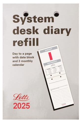 Letts of London System Desk Terminplaner Nachfüllpackung 2025 Letts of London System Desk Terminplaner Nachfüllpackung 2025 von Letts of London