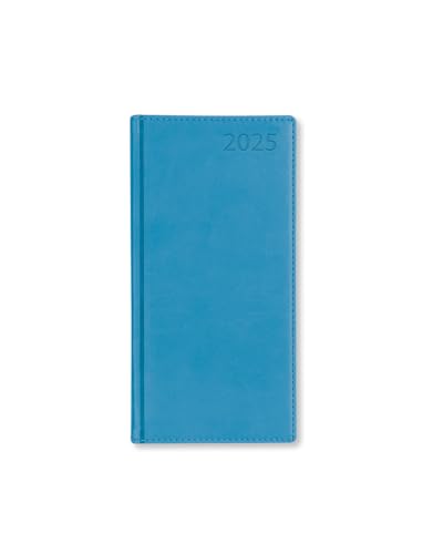 Letts of London Verona Terminplaner 2025, schmal, Wochenansicht, Aqua von Letts of London