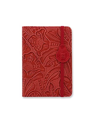 Letts 23-080399 Taschenkalender A6 Baroque red 1Woche/2Seiten 2023 von Letts