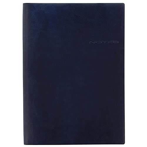 Letts Lecassa Notizbuch, A4, Marineblau von Letts