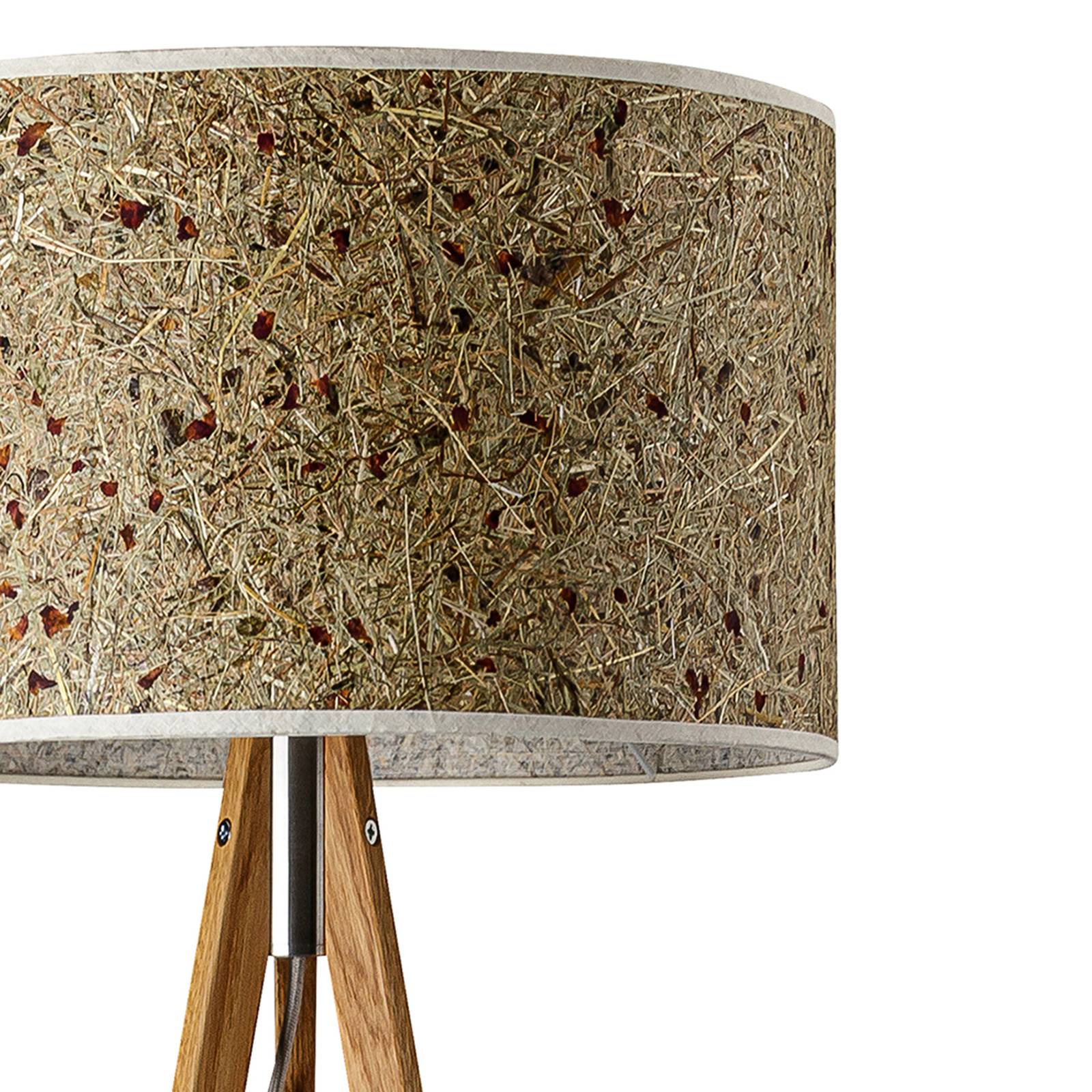 LeuchtNatur Ligno Stehlampe Eiche, Heu/Rosenblüten LeuchtNatur Ligno Stehlampe Eiche, Heu/Rosenblüten von LeuchtNatur