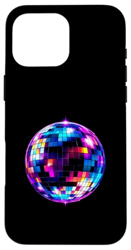 Leuchtende Discokugel Hülle für iPhone 16 Pro Max von Leuchtende Discokugel Designs