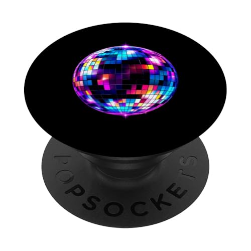 Leuchtende Discokugel PopSockets Klebender PopGrip Leuchtende Discokugel PopSockets Klebender PopGrip von Leuchtende Discokugel Designs