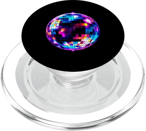 Leuchtende Discokugel PopSockets PopGrip für MagSafe von Leuchtende Discokugel Designs
