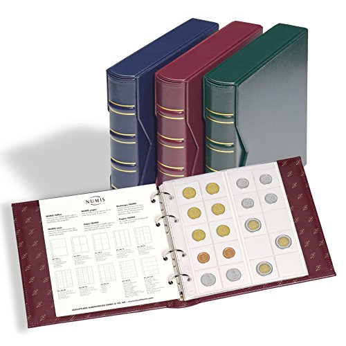 Leuchtturm 312262 Ringbinder Numis - Classic Design mit Schutzkassette und 4-Ring-Mechanik - 235 x 240 x 60 mm - rot Leuchtturm 312262 Ringbinder Numis - Classic Design mit Schutzkassette und 4-Ring-Mechanik - 235 x 240 x 60 mm - rot von Leuchtturm