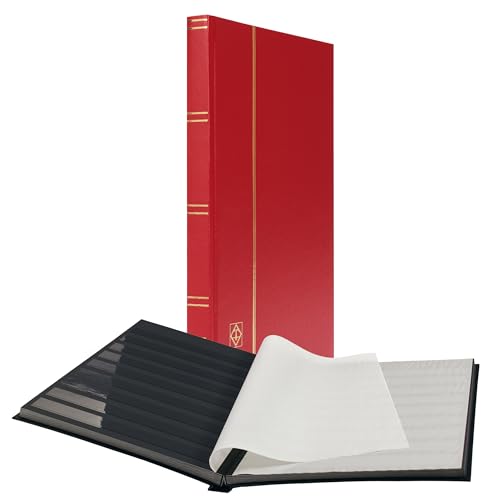 Einsteckbuch BASIC 32, rot: 32 schwarze Seiten, unwattierter Einband, rot Einsteckbuch BASIC 32, rot: 32 schwarze Seiten, unwattierter Einband, rot von Leuchtturm1917