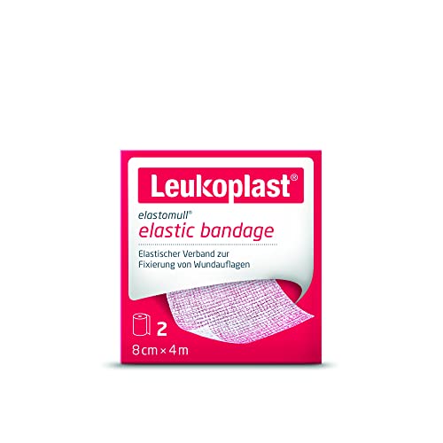 Leukoplast Elastomull Elastic Bandage 8 cm x 4 m Pack of 2 Leukoplast Elastomull Elastic Bandage 8 cm x 4 m Pack of 2 von Leukoplast