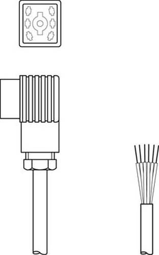 Leuze Electronic 50011947 Anschlussleitung 1St. von Leuze Electronic