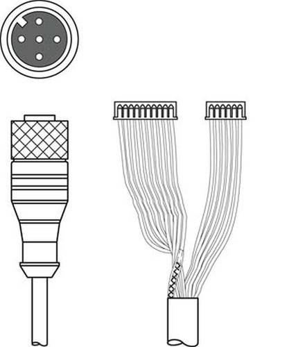 Leuze Electronic 50115049 Verbindungsleitung 1St. von Leuze Electronic