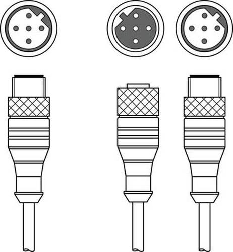 Leuze Electronic 50123263 Verbindungsleitung 1St. von Leuze Electronic