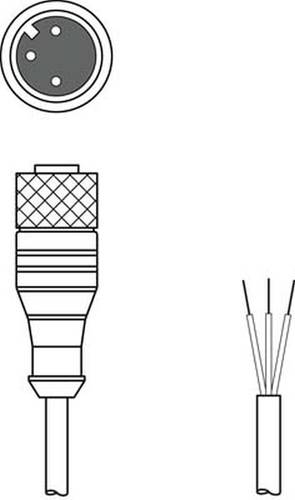 Leuze Electronic 50130638 Anschlussleitung 1St. von Leuze Electronic