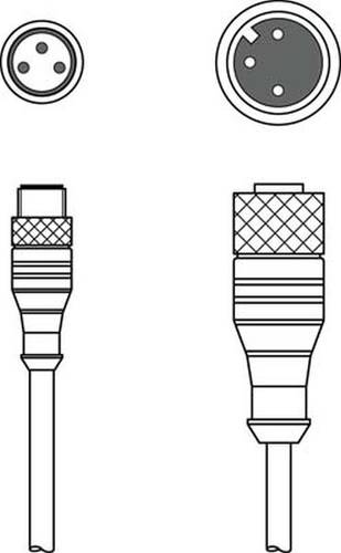 Leuze Electronic 50130929 Verbindungsleitung 1St. von Leuze Electronic