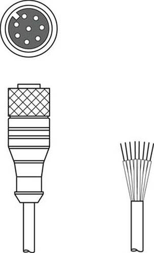 Leuze Electronic 50135127 Anschlussleitung 1St. von Leuze Electronic