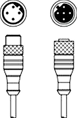 Leuze Electronic 50135252 Verbindungsleitung 1St. von Leuze Electronic