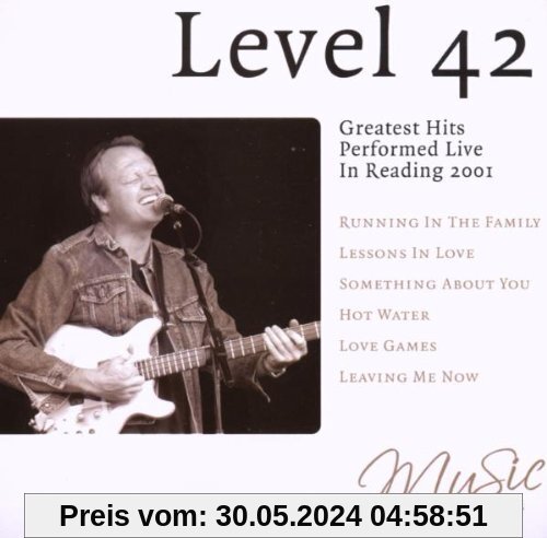 Greatest Hits-Live von Level 42