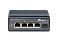 LevelOne 5-Port Gigabit Industrial Switch, DIN-Schiene, -30°C to 65°C LevelOne 5-Port Gigabit Industrial Switch, DIN-Schiene, -30°C to 65°C von Level One