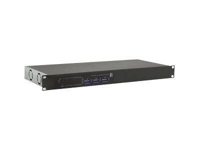 LevelOne Switch 24x FE FGP-2601 2xGE        19 150W 24xPoE von Level One