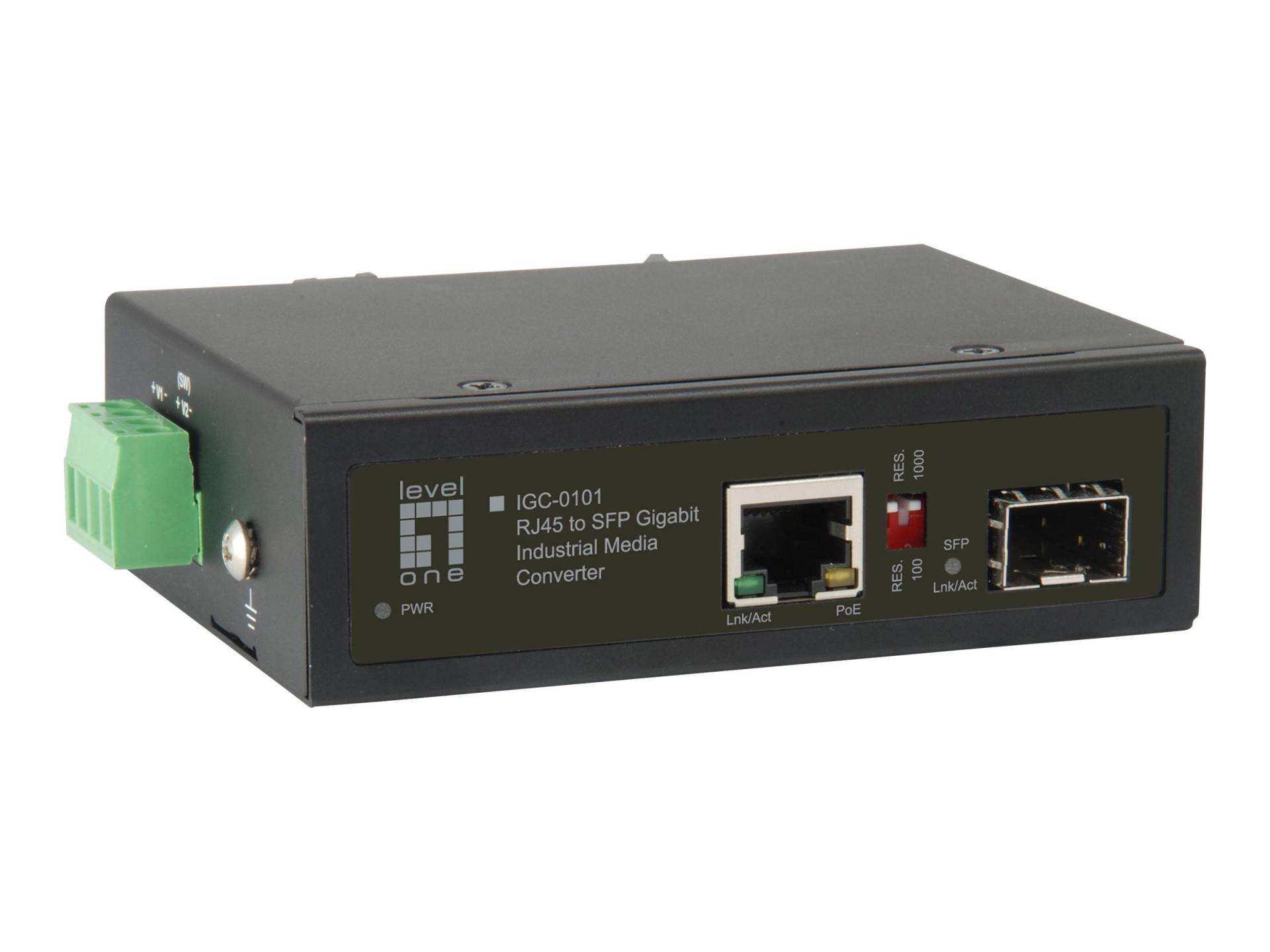 LevelOne IGC-0101 Netzwerk Medienkonverter 1000 Mbit/s LevelOne IGC-0101 Netzwerk Medienkonverter 1000 Mbit/s von Level One