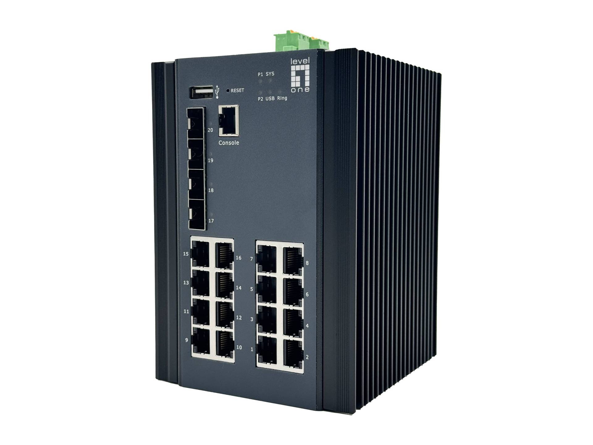 LevelOne Switch 20x GE IGU-2071 16x 1GbE,4x 2.5GbE SFP sw LevelOne Switch 20x GE IGU-2071 16x 1GbE,4x 2.5GbE SFP sw von Level One