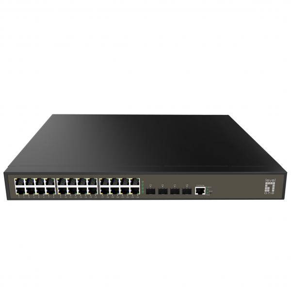 LevelOne Switch 24x GE GEL-2871 4xGSFP 19 LevelOne Switch 24x GE GEL-2871 4xGSFP 19 von Level One
