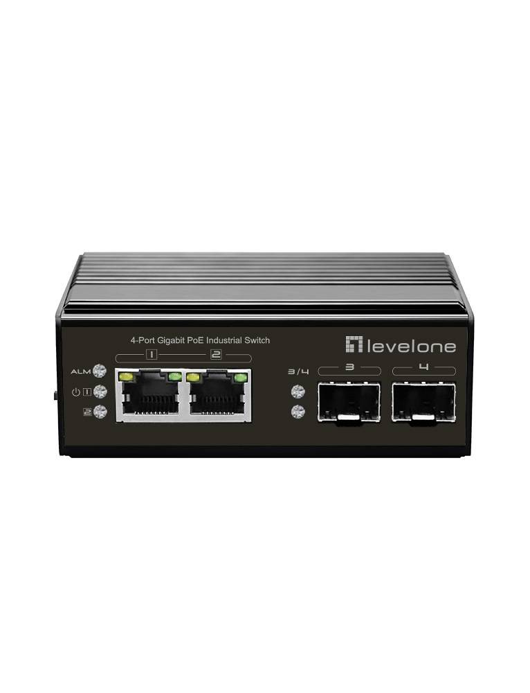 LevelOne Switch 2x GE IGP-0432 2xGSFP 60W 2xPoE+ LevelOne Switch 2x GE IGP-0432 2xGSFP 60W 2xPoE+ von Level One