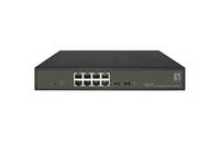 LevelOne Switch 8x GE GES-2110P 2xGSFP 19 130W 8xPoE+ LevelOne Switch 8x GE GES-2110P 2xGSFP 19 130W 8xPoE+ von Level One