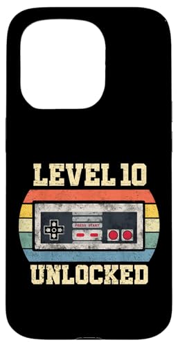 Level 10 Unlocked - Lustiger 10 Jahre alter Gamer 10. Geburtstag Hülle für iPhone 15 Pro Level 10 Unlocked - Lustiger 10 Jahre alter Gamer 10. Geburtstag Hülle für iPhone 15 Pro von Level Unlocked Gaming Edition Birthday Gifts By Mj