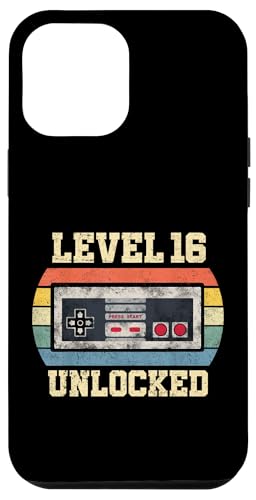 Level 16 Unlocked Geschenk für 16 Jahre Lustiges Spielergeschenk zum 16. Geburtstag Hülle für iPhone 12 Pro Max Level 16 Unlocked Geschenk für 16 Jahre Lustiges Spielergeschenk zum 16. Geburtstag Hülle für iPhone 12 Pro Max von Level Unlocked Gaming Edition Birthday Gifts By Mj