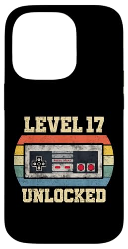 Level 17 — Geschenk für 17 Jahre freigeschaltet Lustiger Gamer zum 17. Geburtstag Hülle für iPhone 14 Pro Level 17 — Geschenk für 17 Jahre freigeschaltet Lustiger Gamer zum 17. Geburtstag Hülle für iPhone 14 Pro von Level Unlocked Gaming Edition Birthday Gifts By Mj