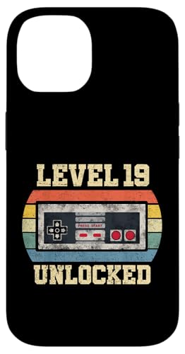Level 19 Unlocked Geschenk für 19 Jahre Lustiger Gamer zum 19. Geburtstag Hülle für iPhone 14 Level 19 Unlocked Geschenk für 19 Jahre Lustiger Gamer zum 19. Geburtstag Hülle für iPhone 14 von Level Unlocked Gaming Edition Birthday Gifts By Mj