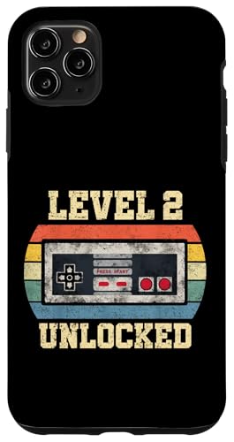 Level 2 Unlocked - Lustiger 2 Jahre alter Videospieler 2. Geburtstag Hülle für iPhone 11 Pro Max Level 2 Unlocked - Lustiger 2 Jahre alter Videospieler 2. Geburtstag Hülle für iPhone 11 Pro Max von Level Unlocked Gaming Edition Birthday Gifts By Mj