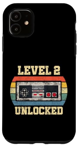 Level 2 Unlocked - Lustiger 2 Jahre alter Videospieler 2. Geburtstag Hülle für iPhone 11 Level 2 Unlocked - Lustiger 2 Jahre alter Videospieler 2. Geburtstag Hülle für iPhone 11 von Level Unlocked Gaming Edition Birthday Gifts By Mj