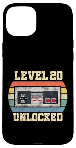 Level 20 freigeschaltet 20-jähriges Geschenk Lustiger Gamer zum 20. Geburtstag Hülle für iPhone 15 Plus Level 20 freigeschaltet 20-jähriges Geschenk Lustiger Gamer zum 20. Geburtstag Hülle für iPhone 15 Plus von Level Unlocked Gaming Edition Birthday Gifts By Mj