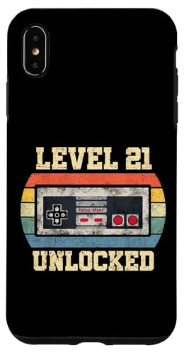 Level 21 Unlocked Geschenk für 21 Jahre Lustiger Gamer zum 21. Geburtstag Hülle für iPhone XS Max Level 21 Unlocked Geschenk für 21 Jahre Lustiger Gamer zum 21. Geburtstag Hülle für iPhone XS Max von Level Unlocked Gaming Edition Birthday Gifts By Mj